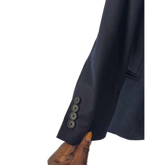 J.Crew Blazer Men's Navy Blue Legacy Sportscoat Wool Preppy Work Office Size 40S - Picture 5 of 12